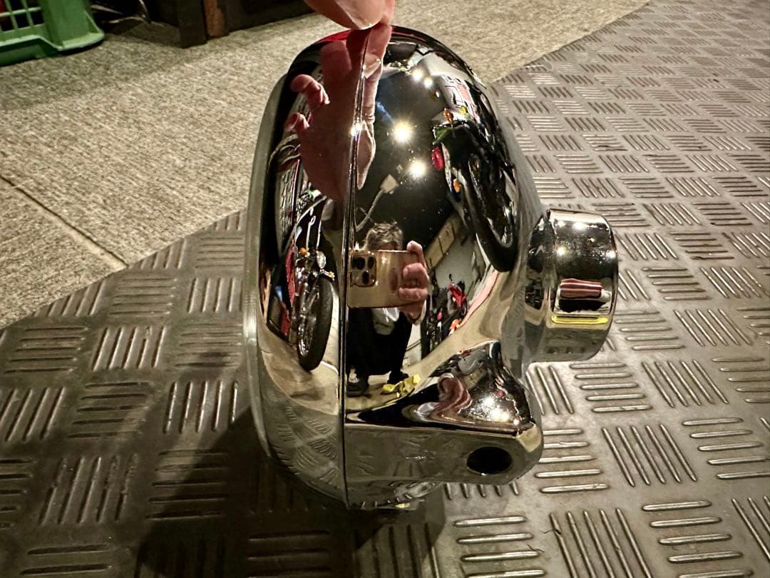 美品　マーシャル 888ランプフルキット クリアーレンズ　メッキケース付