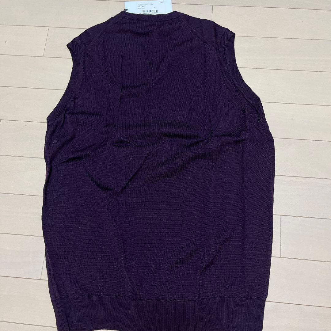 JOHN SMEDLEY Vネック ベスト 【新品 B品】