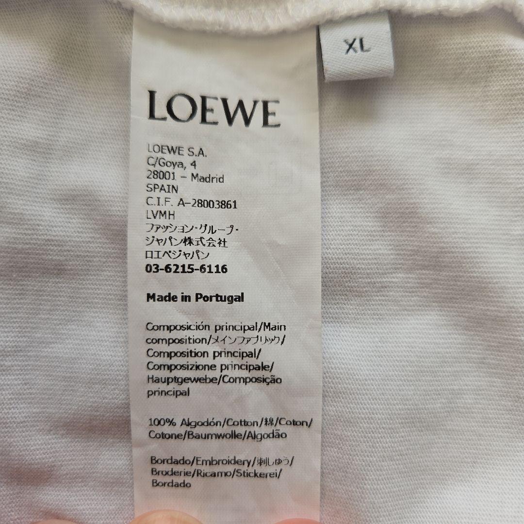 LOEWE ロエベ 刺繍ロゴ 半袖 Tシャツ メンズ XL 即完売