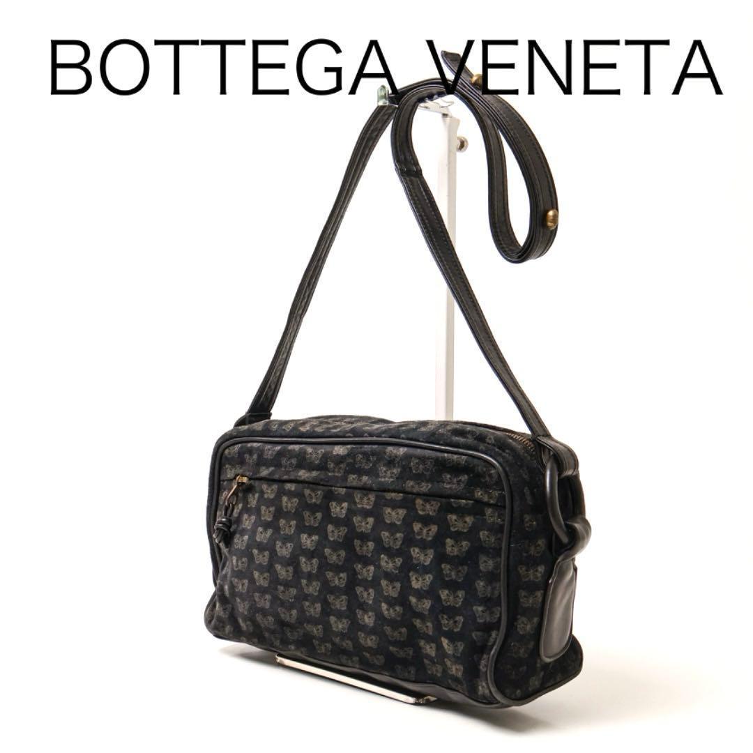 H2767-13◾️ボッテガヴェネタ　バタフライ柄ショルダーバッグ