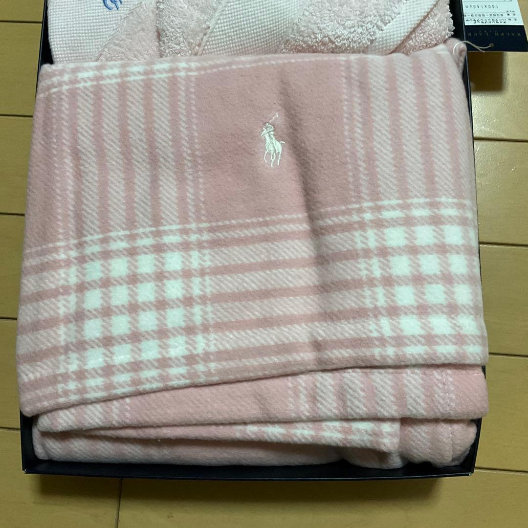 【新品未使用】Ralph Lauren アイランドブランケット&タオルセット