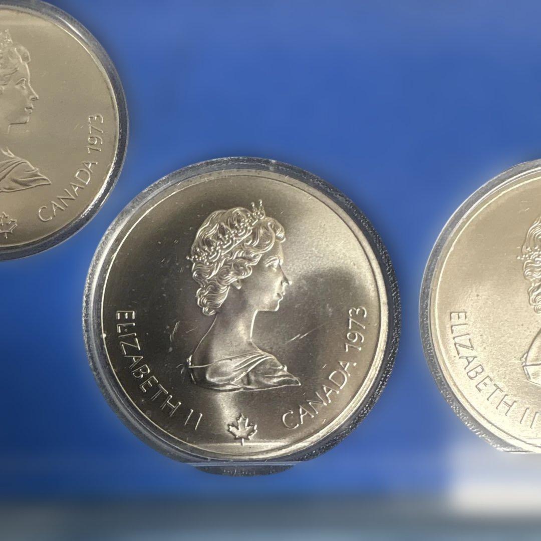 第２１回オリンピックモントリオール大会記念銀貨セット