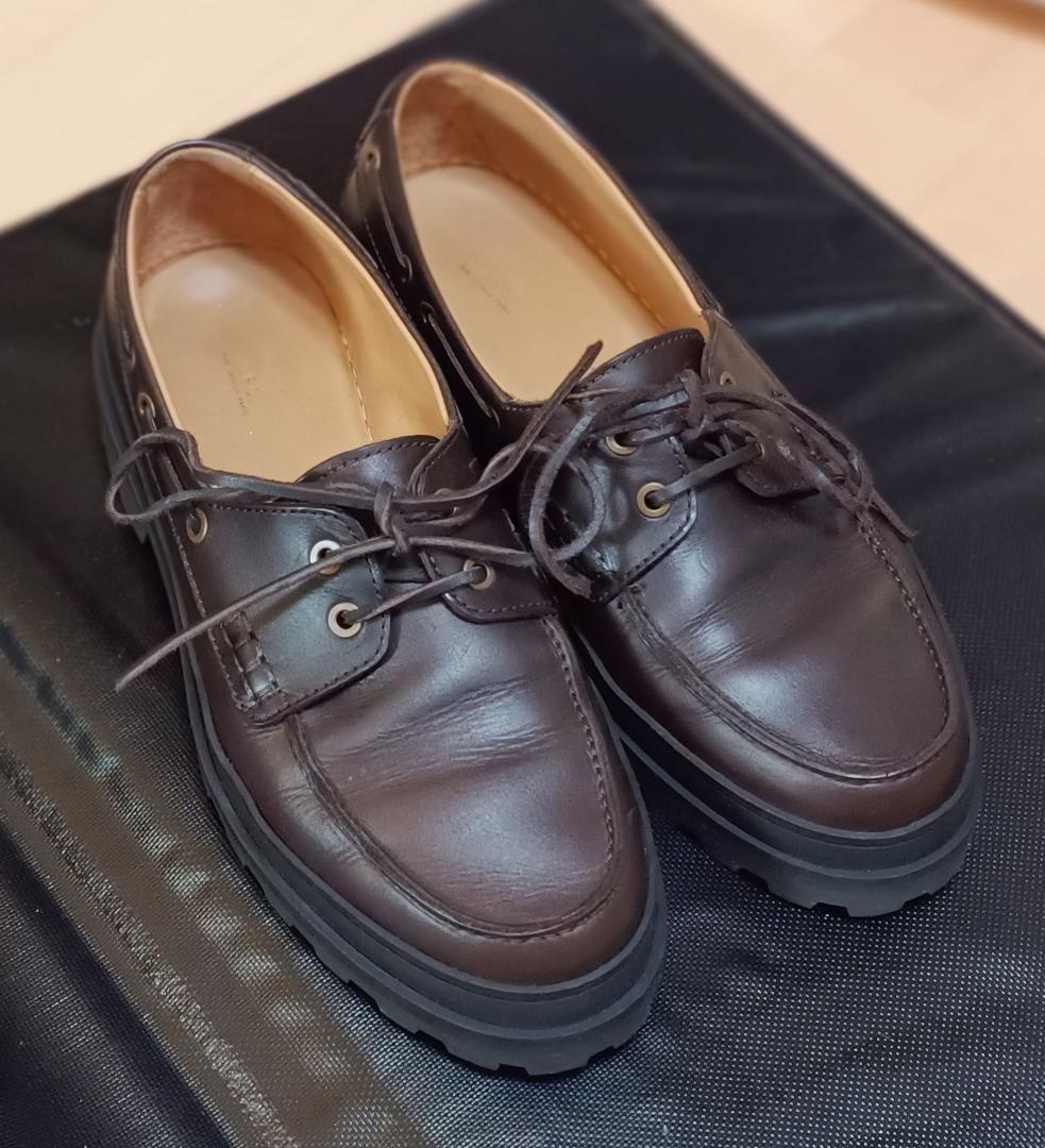 A.P.C. レザー ローファー デッキシューズ 靴 APC