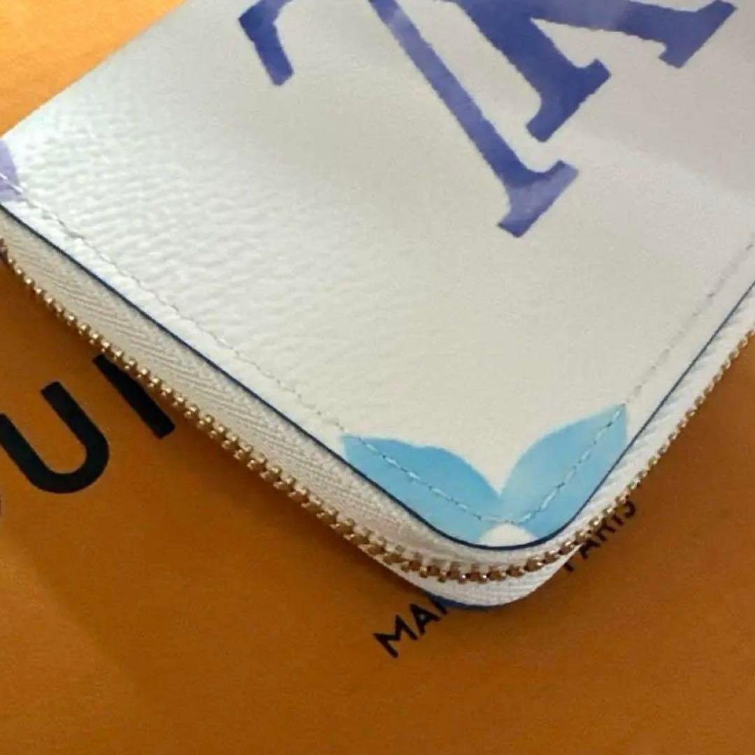 Louis Vuitton ジッピー・パース／バイザプール ブルーホワイト