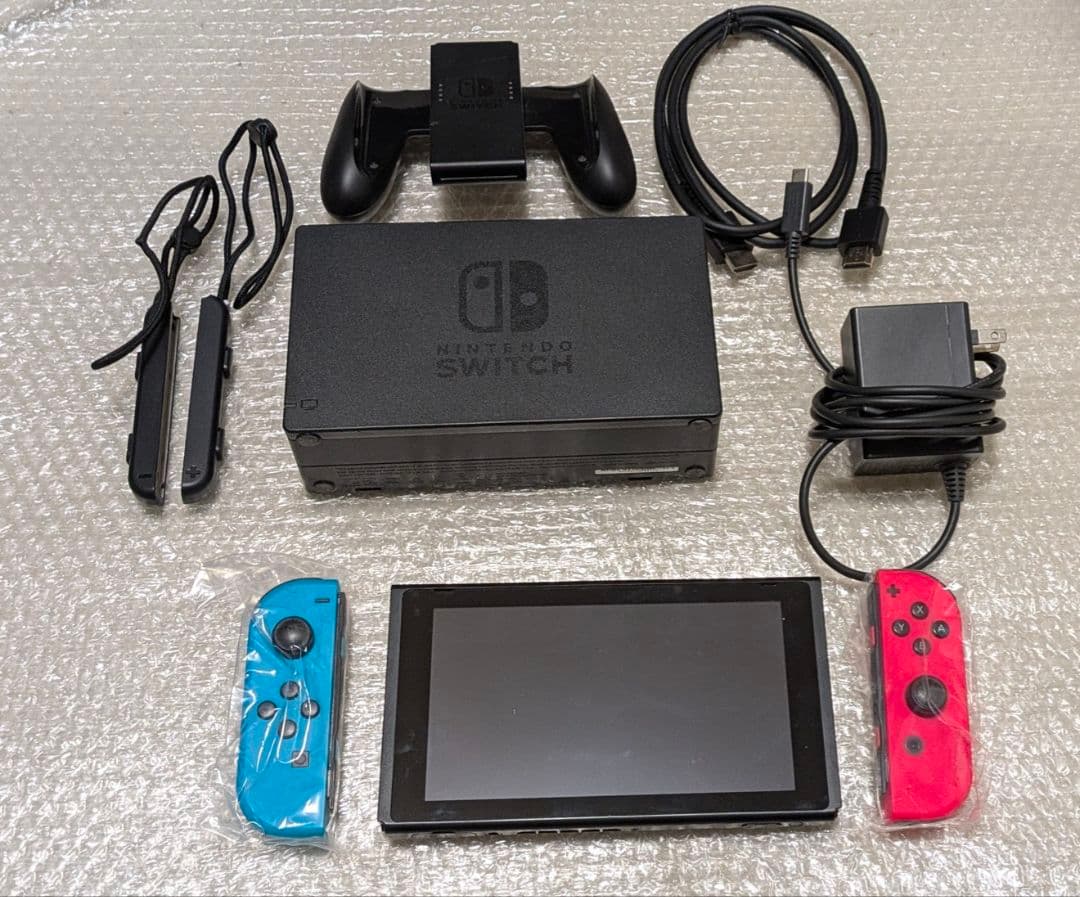 値下げ依頼可 Nintendo Switch 本体 ネオンブルー、ネオンレッド