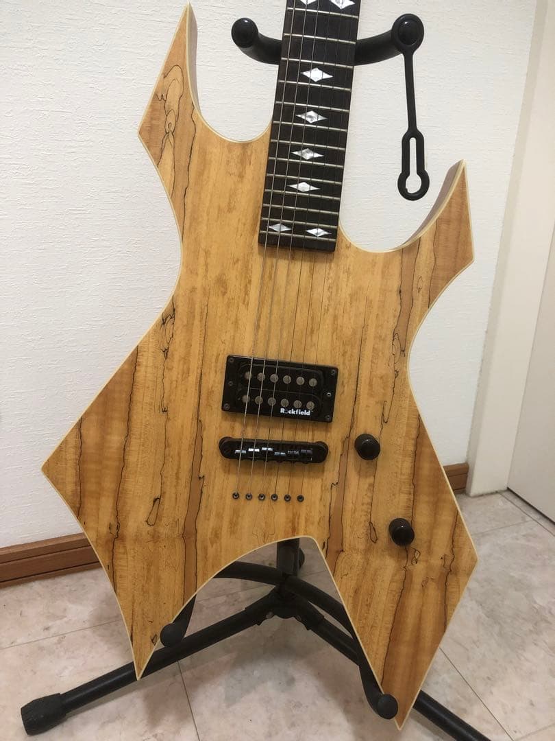 激レア B.C.Rich EXOTIC Warlock ワンハム スルーネック