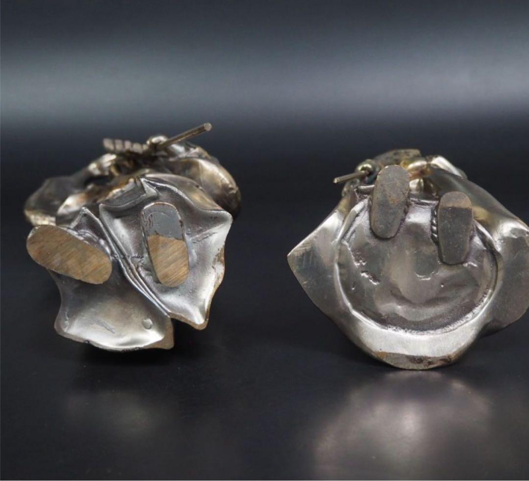 送料無料　銅製高砂置物　夫婦円満、長寿　縁起物