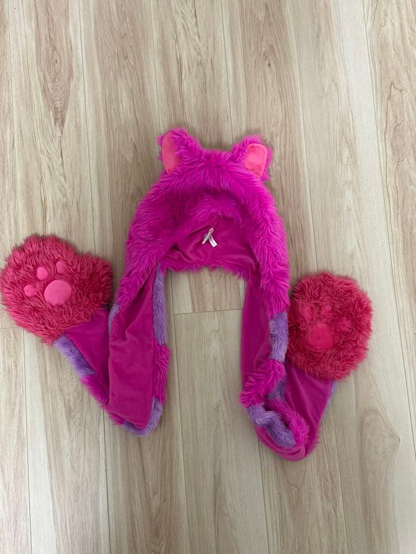 【まとめ買い1,000円引き】チシャ猫マフラーキャップ