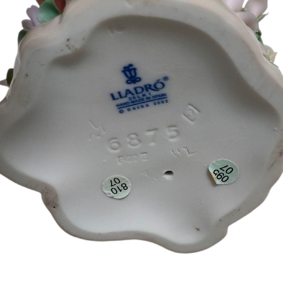 LLADRÓ リヤドロ ♯6875 蝶の妖精 フィギュリン 花 インテリア