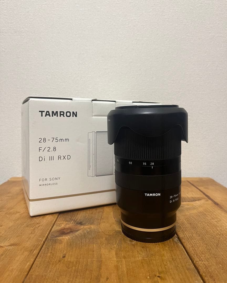 TAMRON 28-75mm F/2.8 Di III RXD フィルター2種