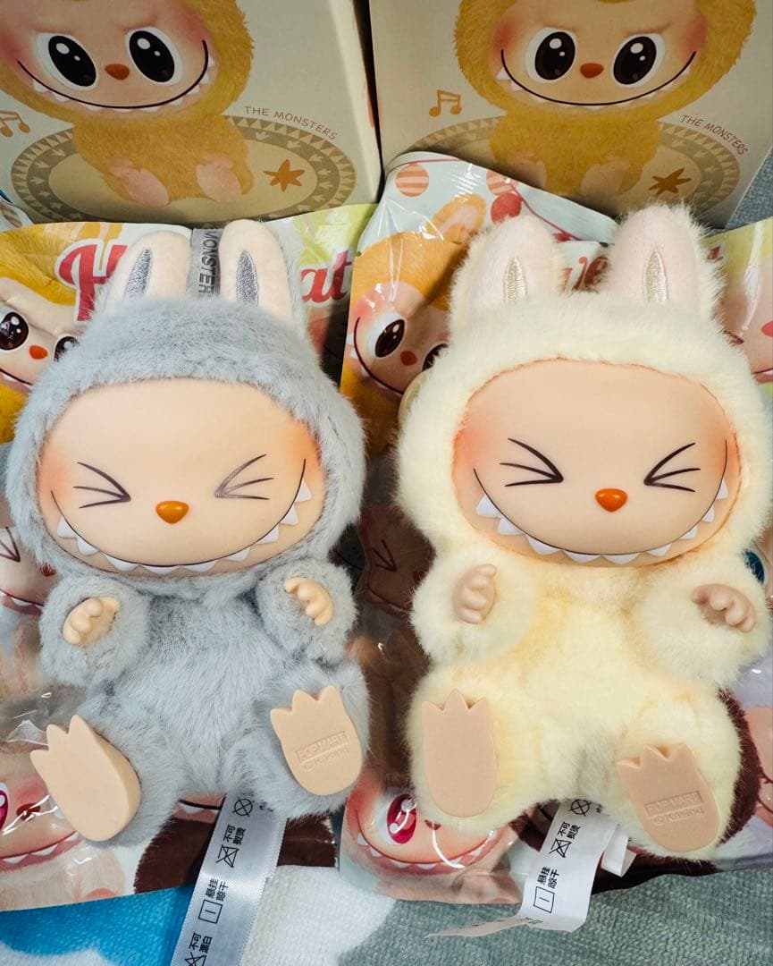 【くまぶ】ラブブ　バブアシート　セット　シシ　ヘヘ　sisi hehe