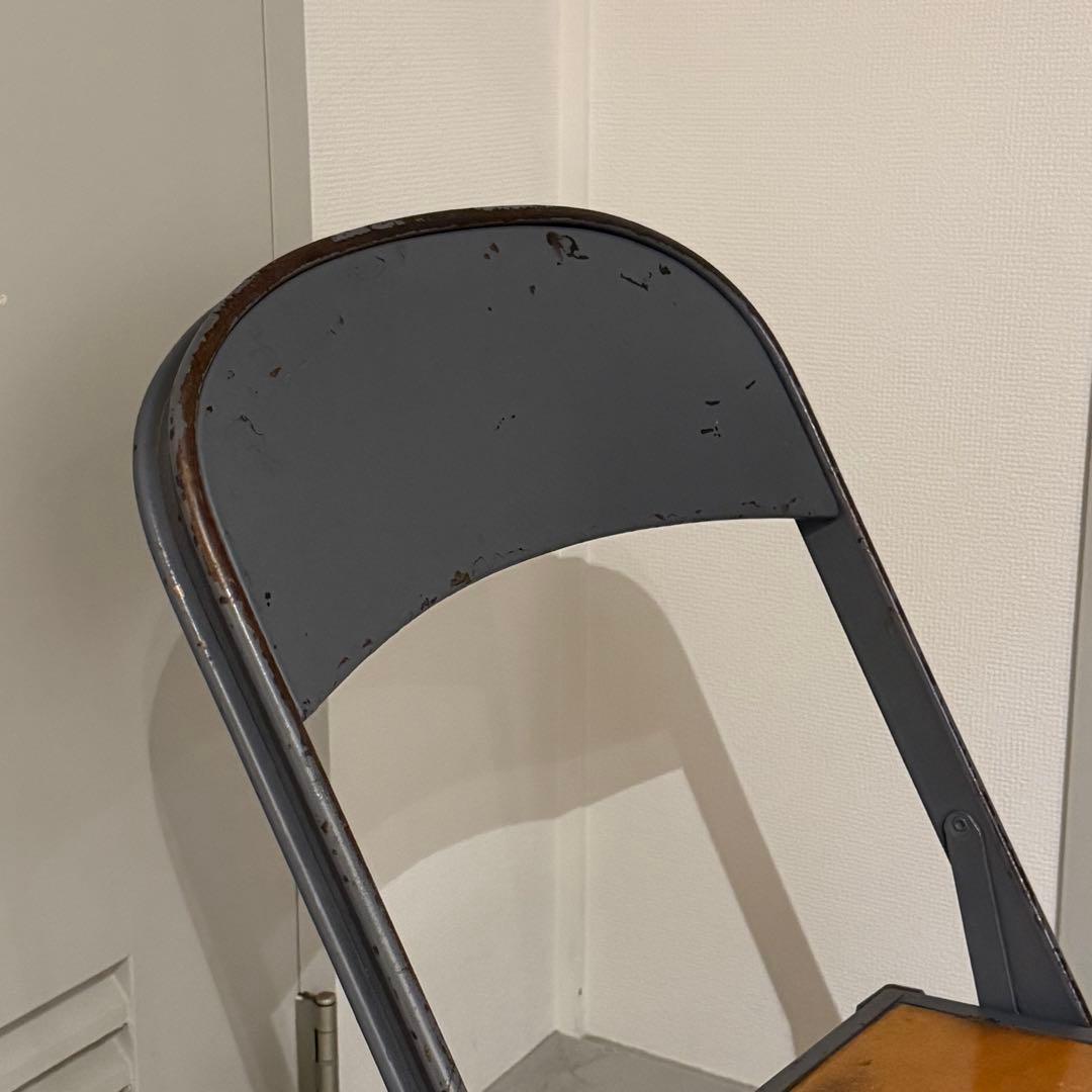 ビンテージ　折りたたみ椅子