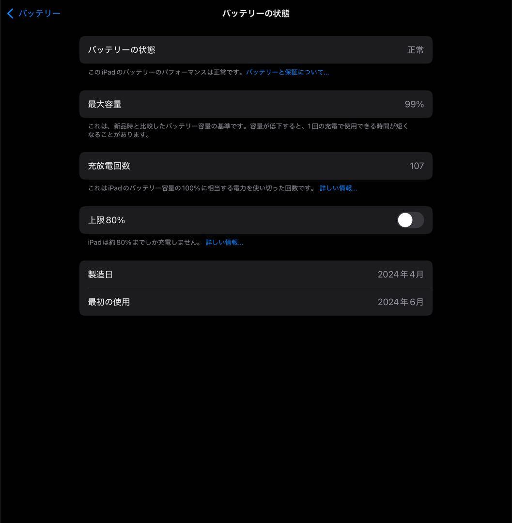 iPad Pro M4 13インチ 256GB WiFiモデル