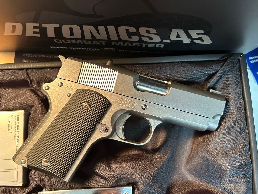 東京マルイ　DETONICS 45 COMBAT MASTER ガスガンUSED