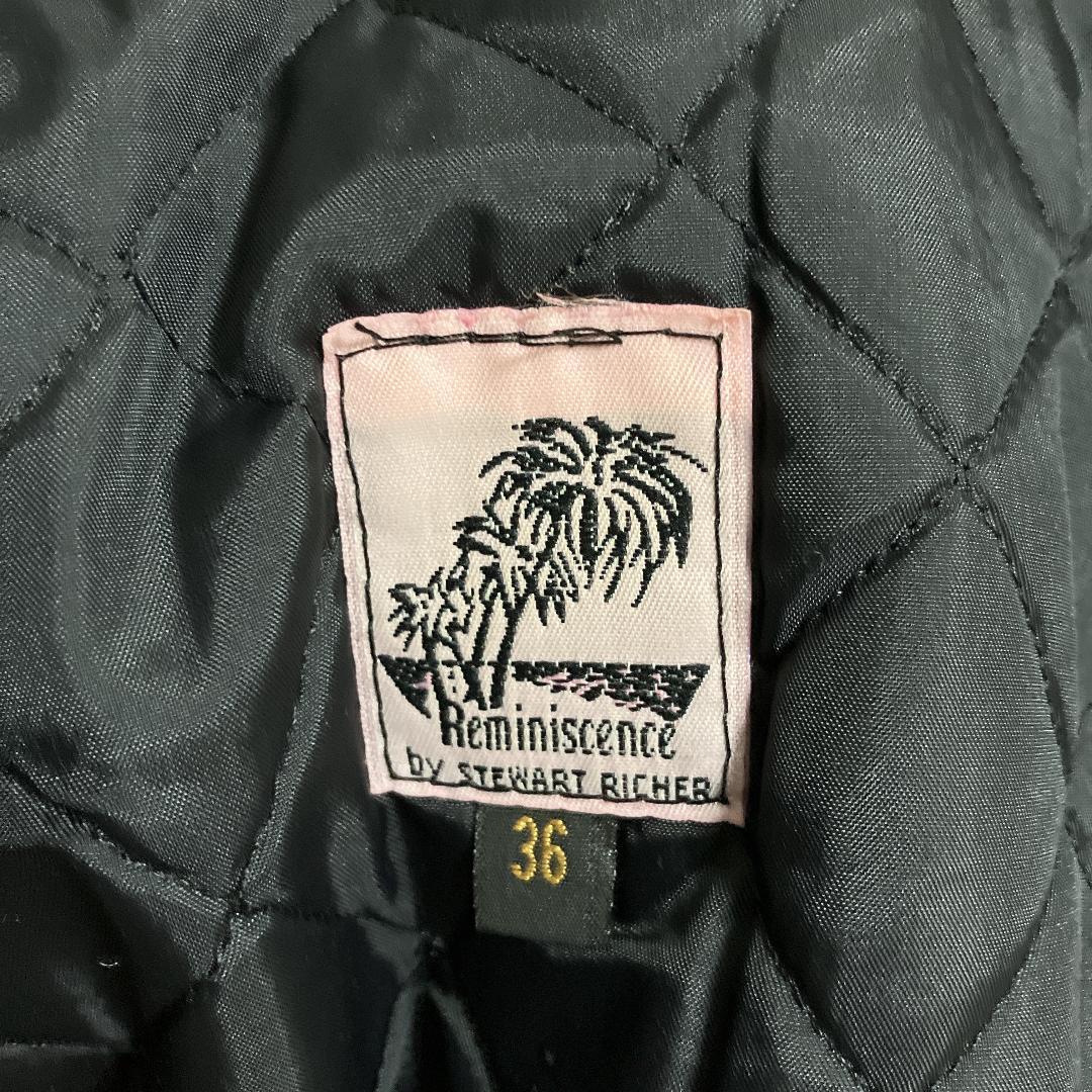 Reminiscence本革レザーライダースジャケット36シングルレミニッセンス