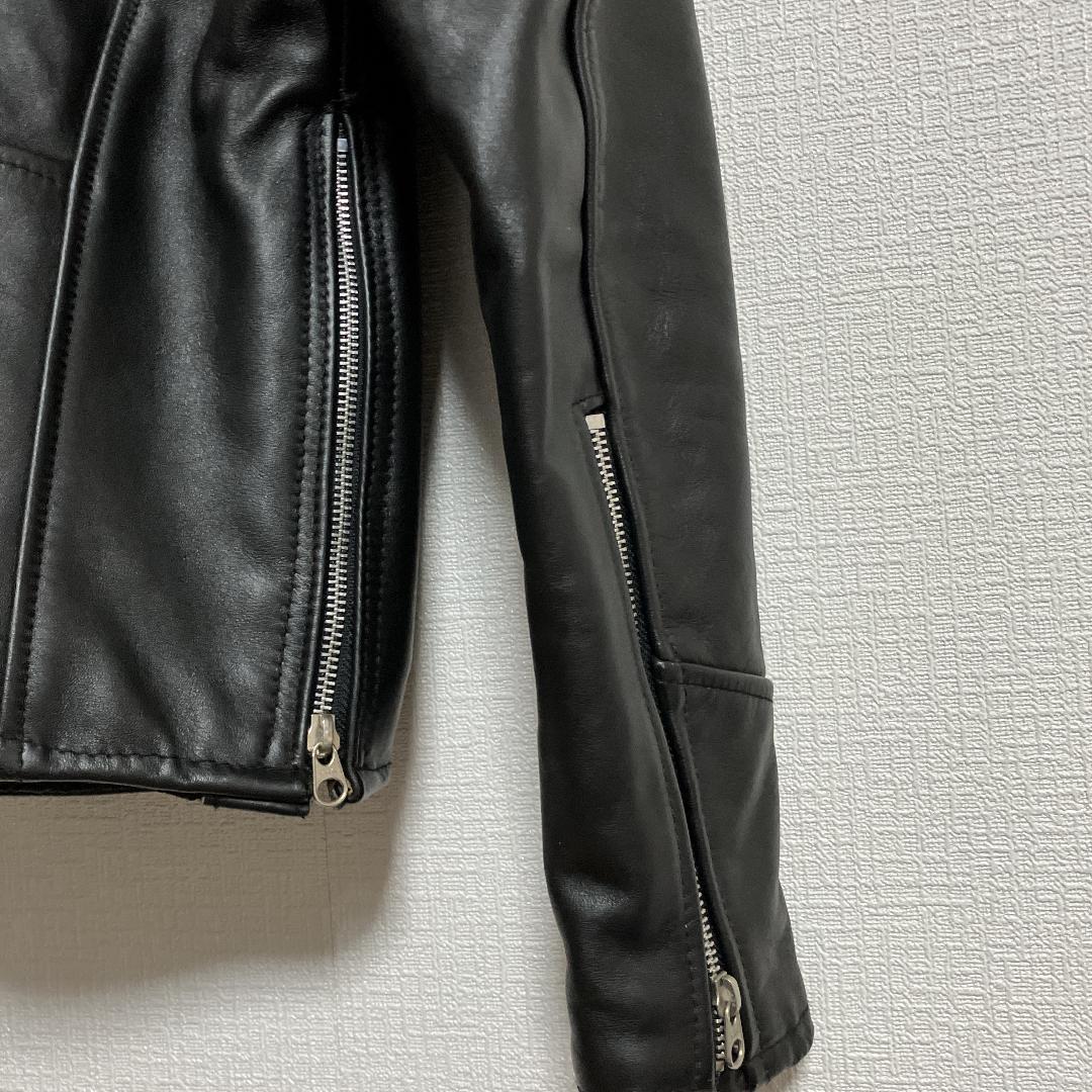 Reminiscence本革レザーライダースジャケット36シングルレミニッセンス