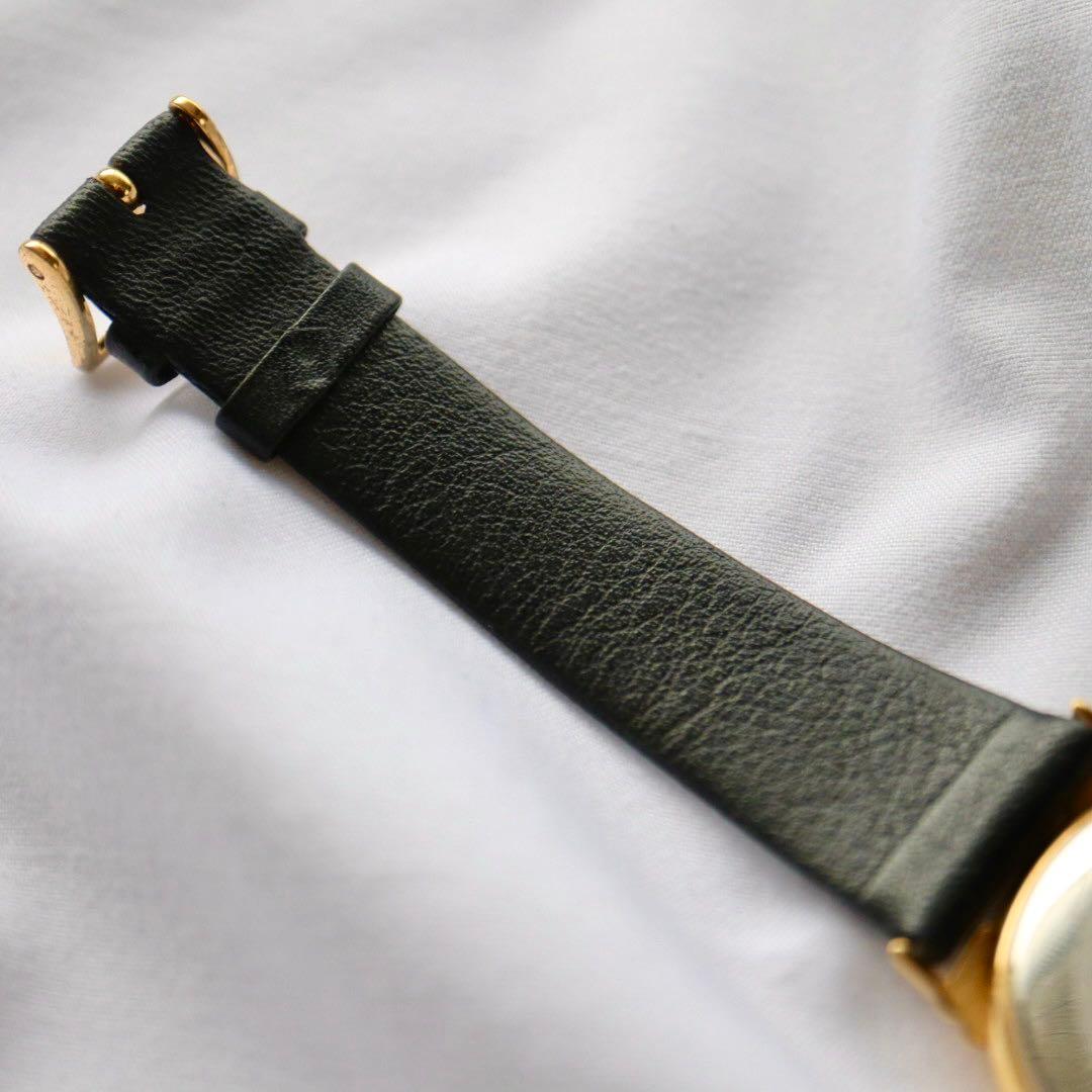 専用 CELINE スモセコ ローマン ゴールド メンズ 腕時計 1385.