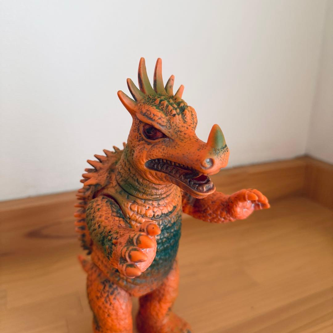 ブルマァク アンギラス ソフビ 当時物