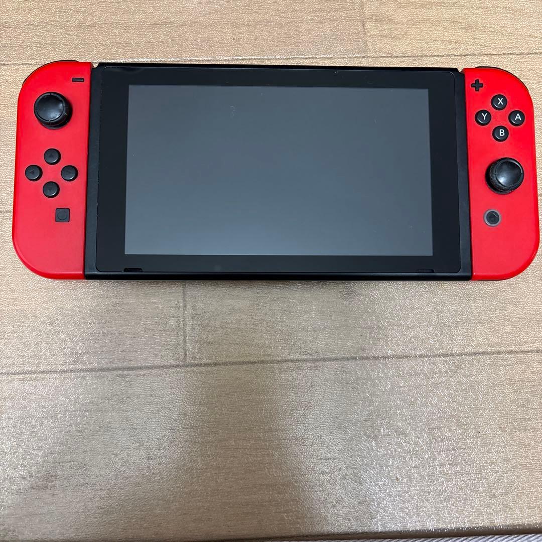 あ*、様 Nintendo Switch 赤 本体 ゲームソフト2本付き