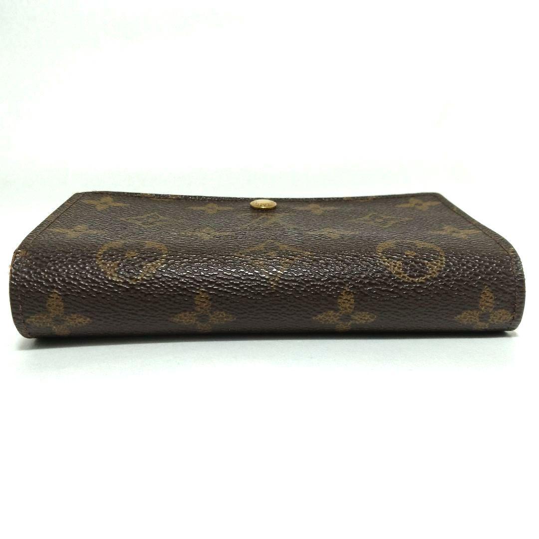 ルイヴィトン ポルトモネ ビエ トレゾール モノグラム 折り財布 PVC レザー