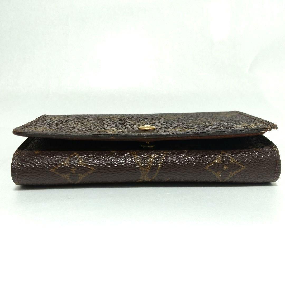 ルイヴィトン ポルトモネ ビエ トレゾール モノグラム 折り財布 PVC レザー