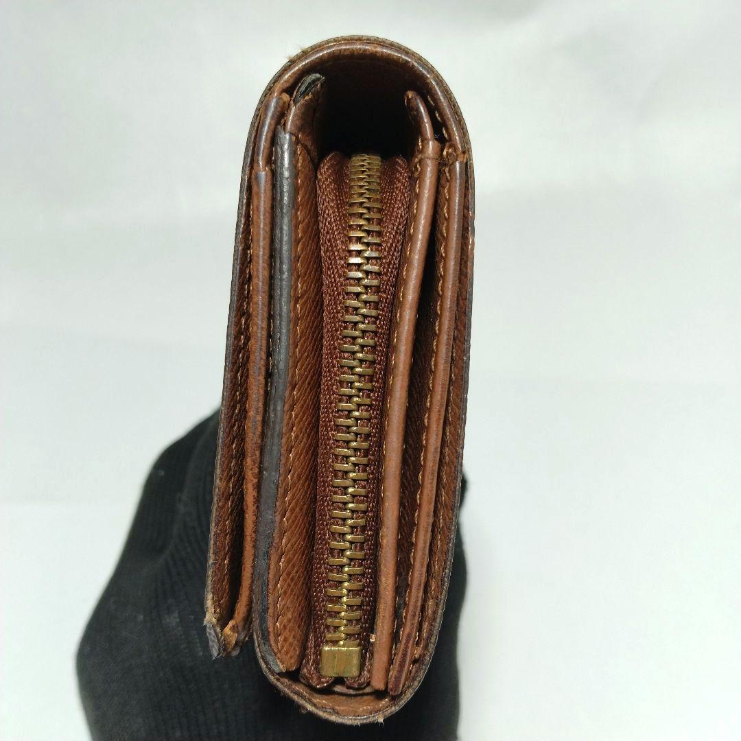 ルイヴィトン ポルトモネ ビエ トレゾール モノグラム 折り財布 PVC レザー