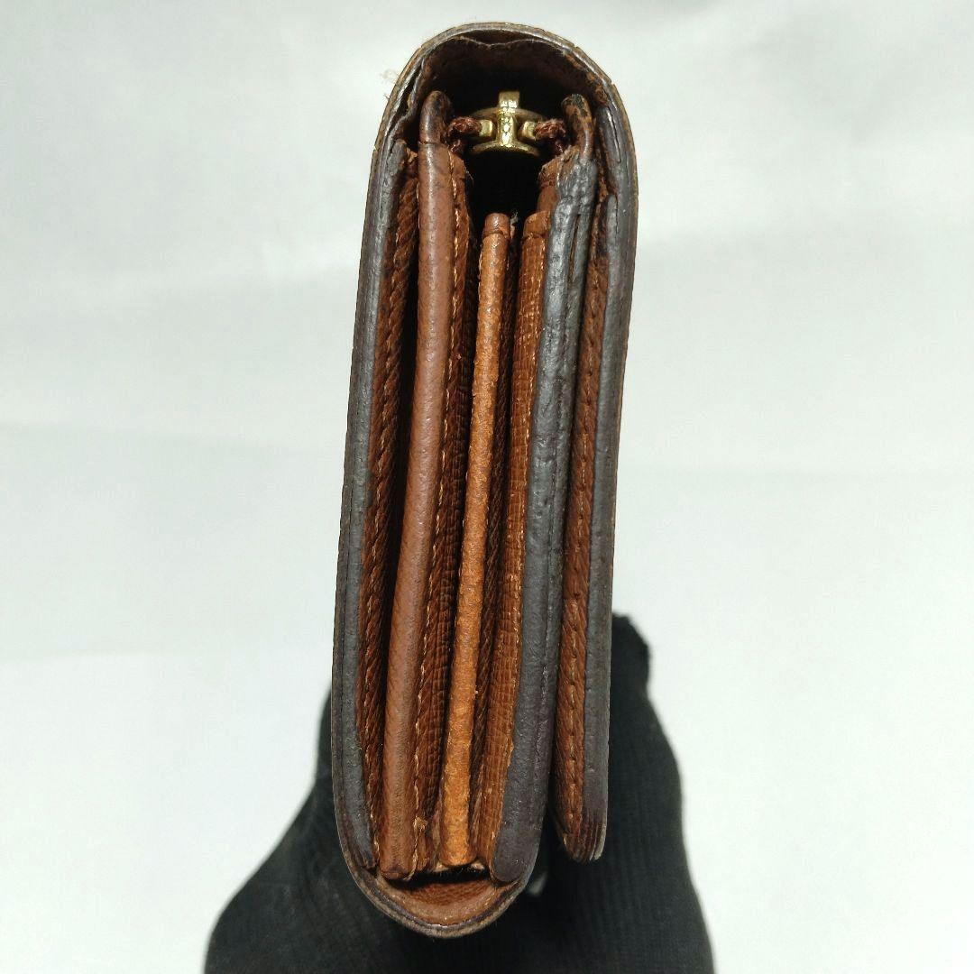 ルイヴィトン ポルトモネ ビエ トレゾール モノグラム 折り財布 PVC レザー