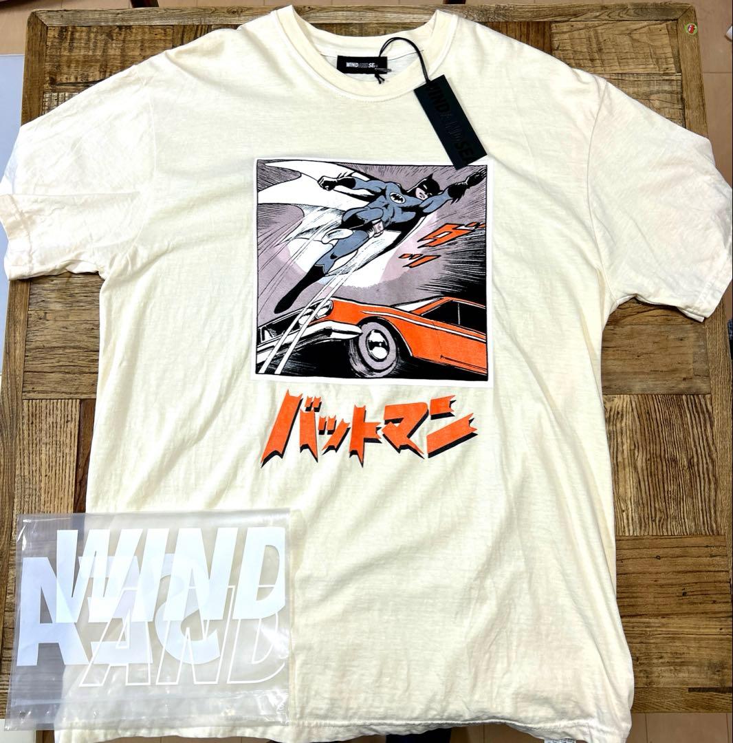 【美品】 WIND AND SEA バットマン コラボ Tシャツ