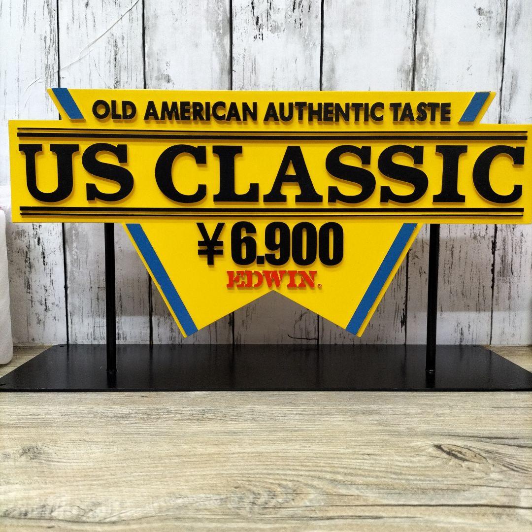 EDWIN　US CLASSIC　ストアディスプレイ　看板