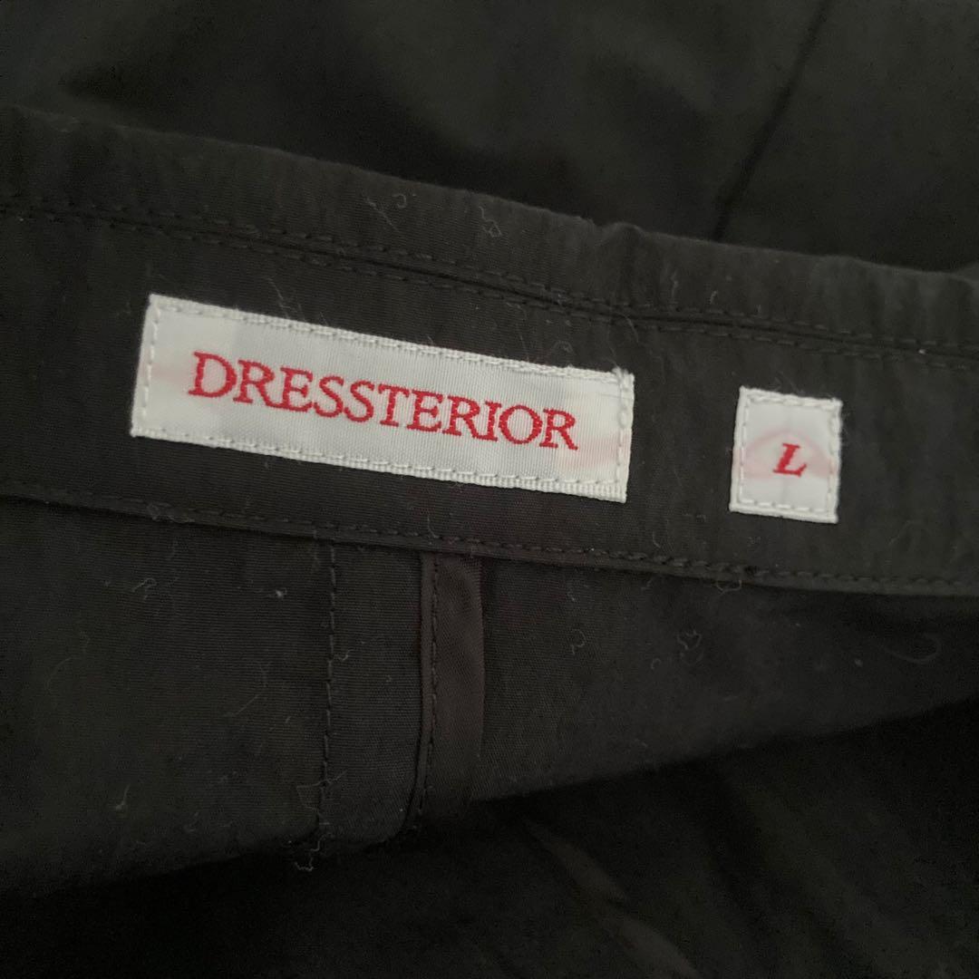 ドレステリア ショップコート 黒 Lサイズ