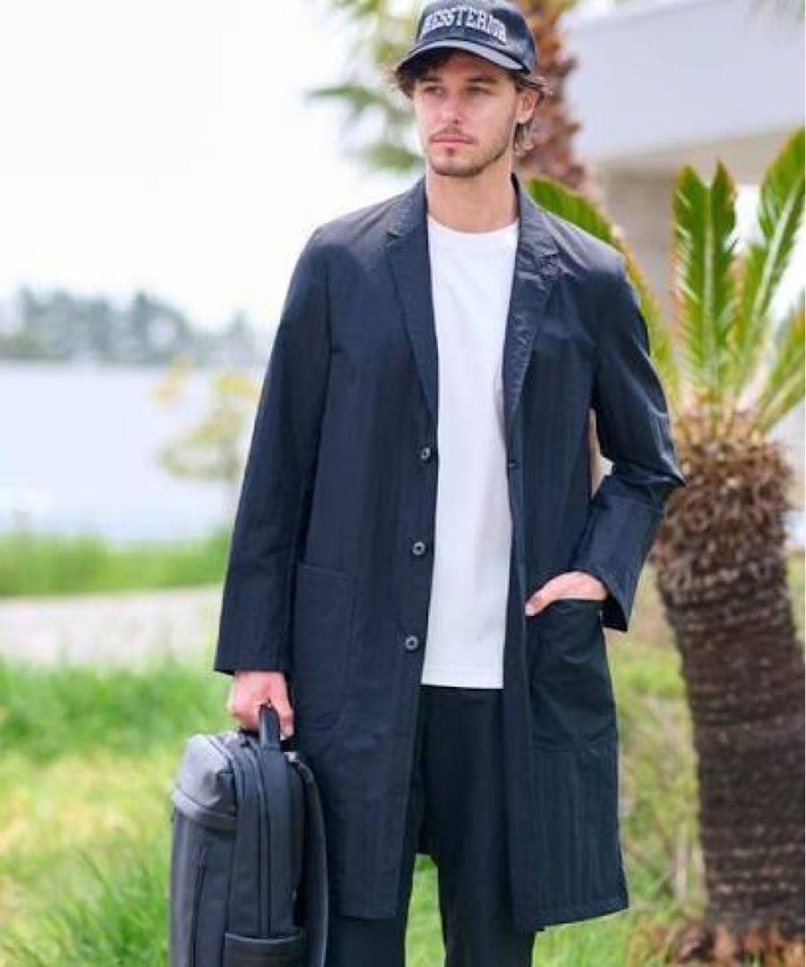 ドレステリア ショップコート 黒 Lサイズ