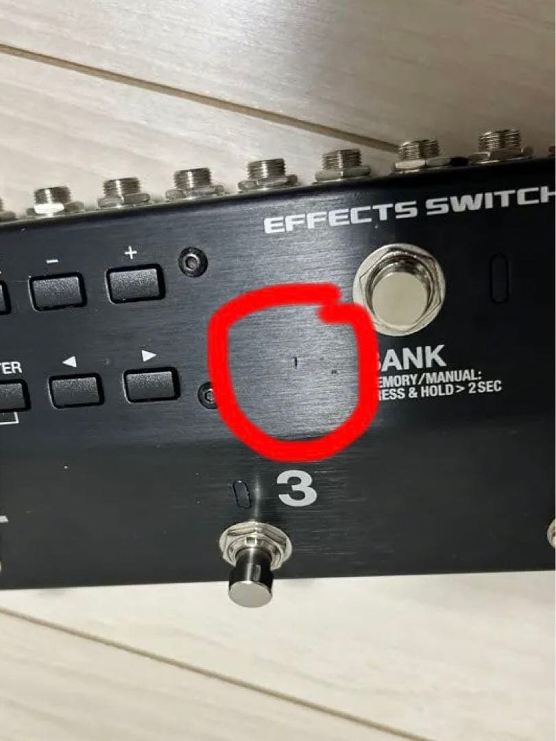 BOSS ES-5 エフェクトスイッチャー(純正アダプター付き)