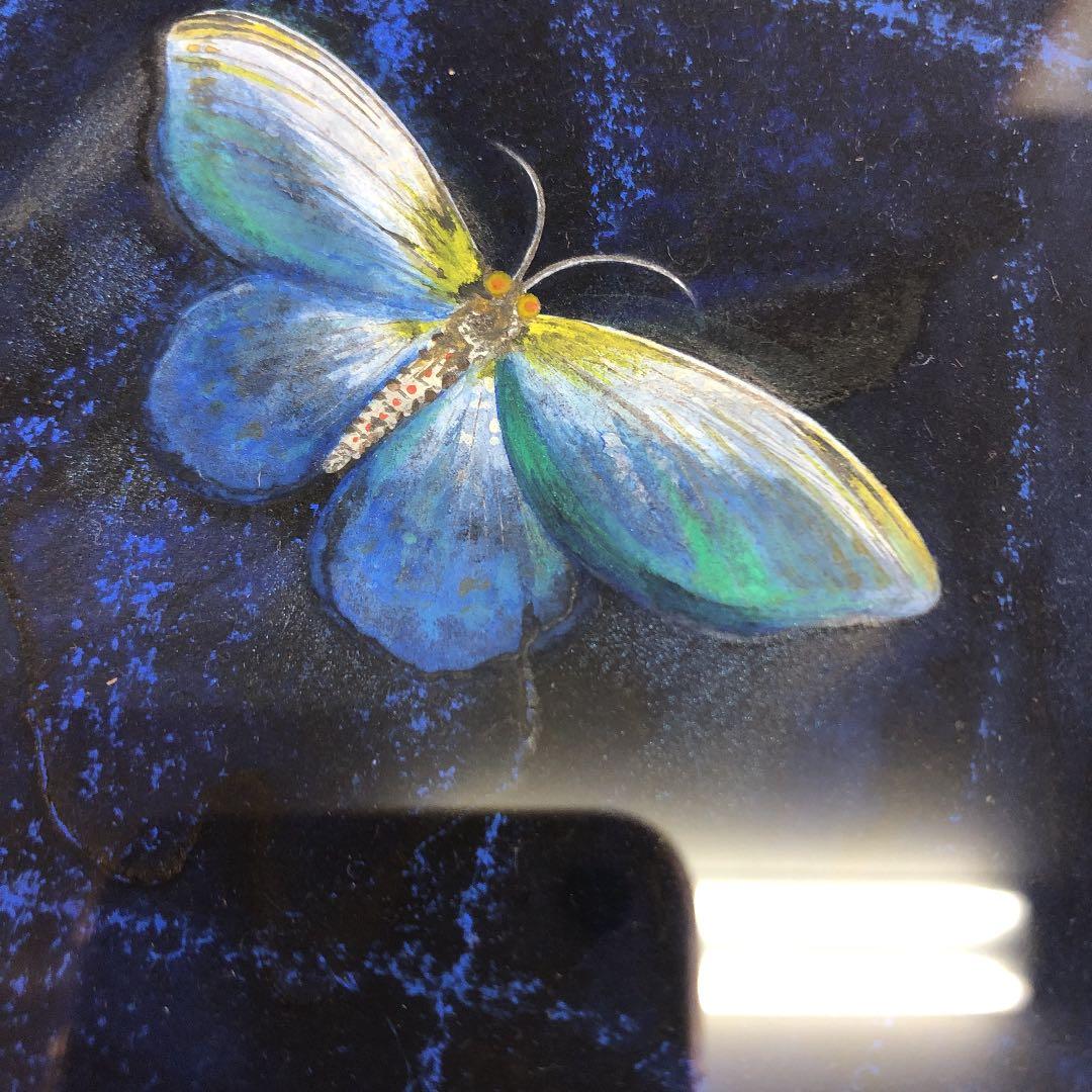 紙に油彩　沢登みよじ　無数刧(むすうごう) 1977年制作　第1回個展出品作