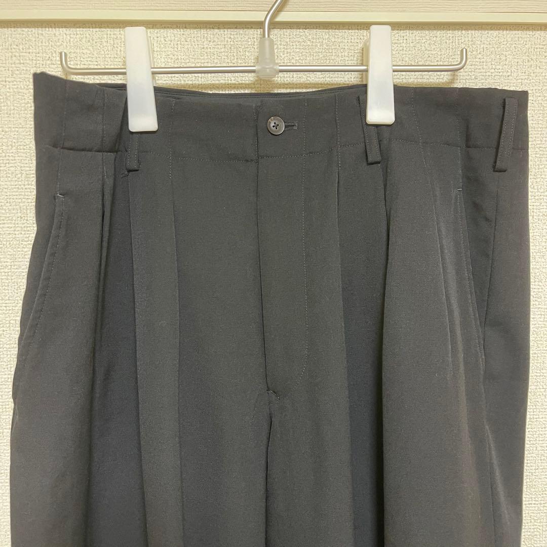 【美品】ヨウジヤマモト プールオム　ウールギャバジンバルーンパンツ