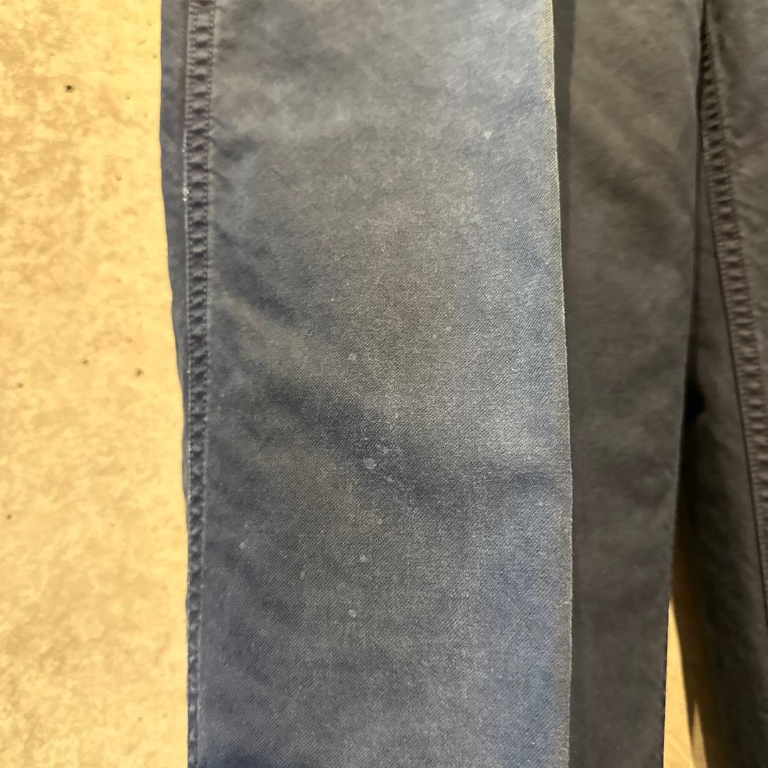 パンツ vlsvim EX WIDE CHINO PANTS CRASH(INDIGO2