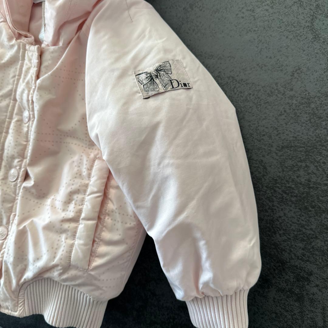 C*ア様 Christian Dior ピンク フード付きジャケット 4Y