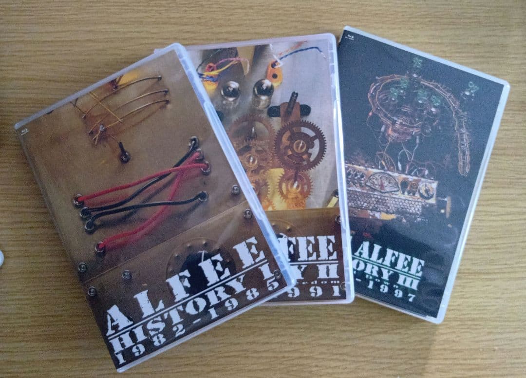 THE ALFEE/HISTORY Ⅰ＆Ⅱ＆Ⅲ デジタルレストア版