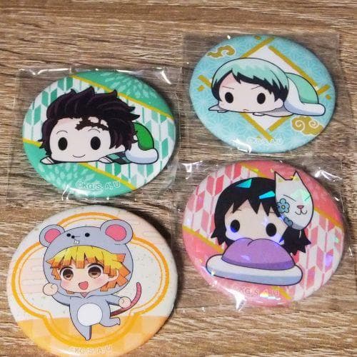 鬼滅の刃 キャラグッズ　胡蝶・煉獄・禰豆子・炭治郎 ほか▶バッチ・ラバー ほか