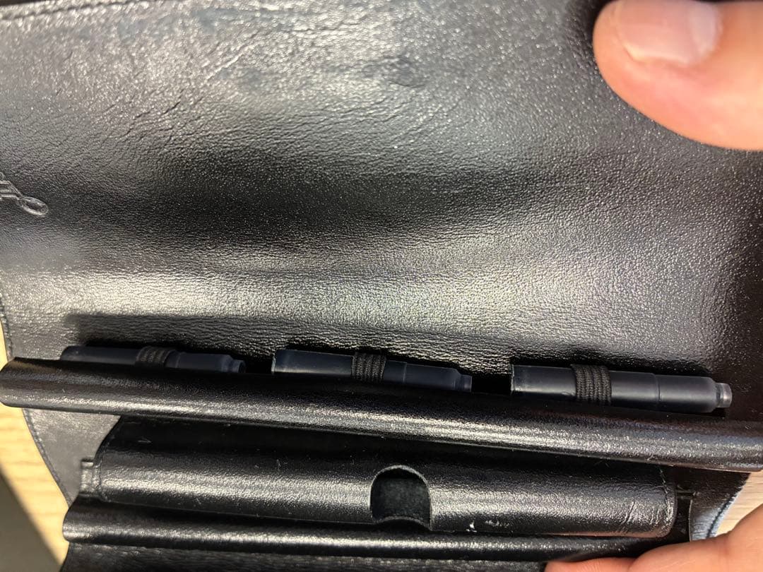 【美品】モンブラン　黒い万年筆 14K 金ペン先 モデル4810