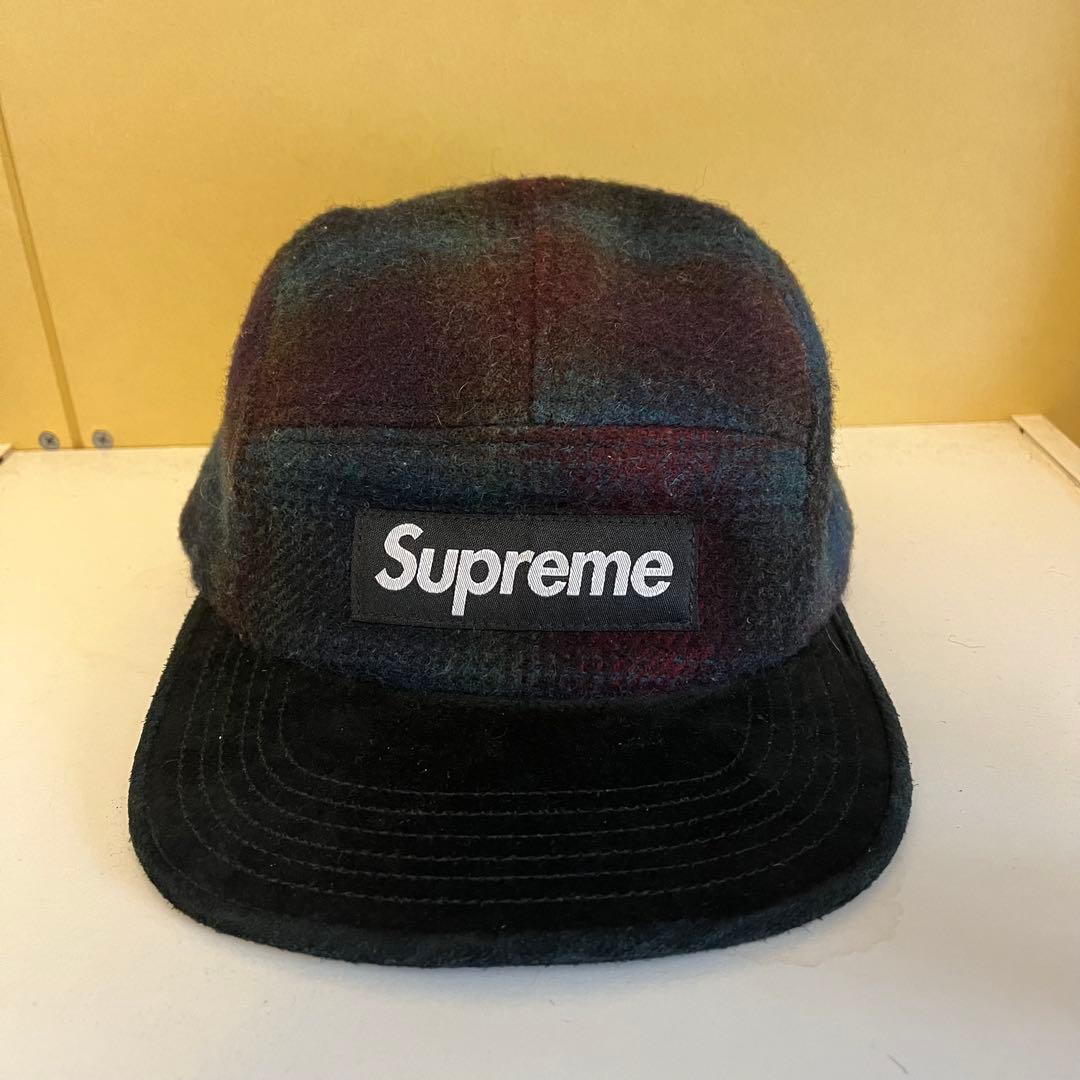 Supreme × Woolrich Cap シュプリーム キャップ チェック