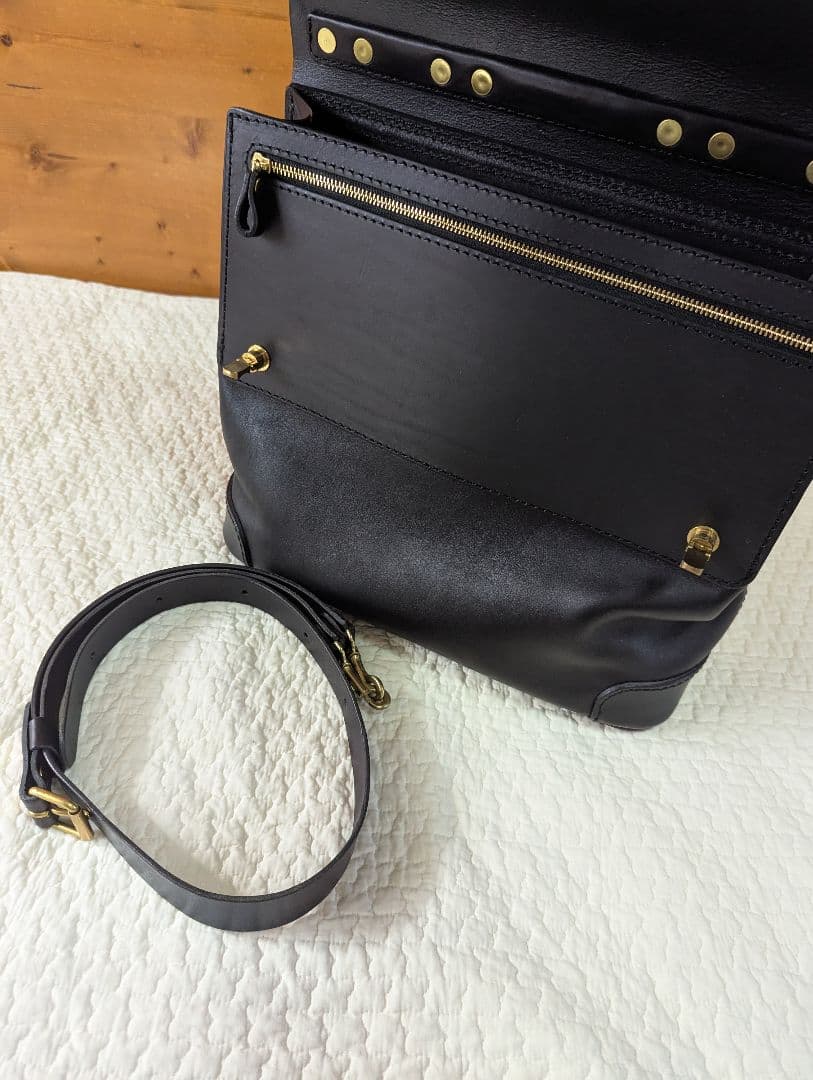 【新品未使用】HERZ メンズ ビジネスバッグ 本革【美品】