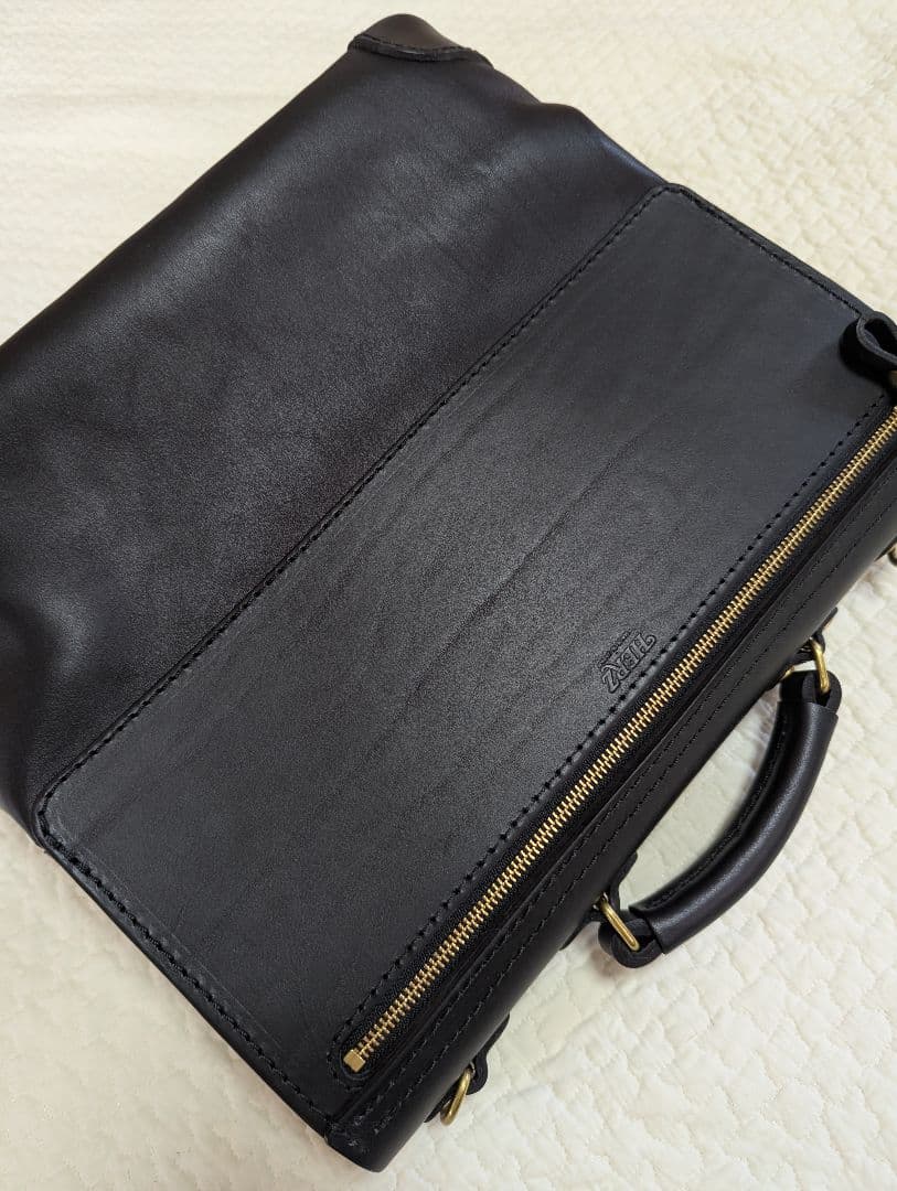 【新品未使用】HERZ メンズ ビジネスバッグ 本革【美品】