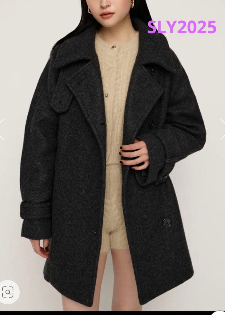 SLY STAND NECK MIDI コート