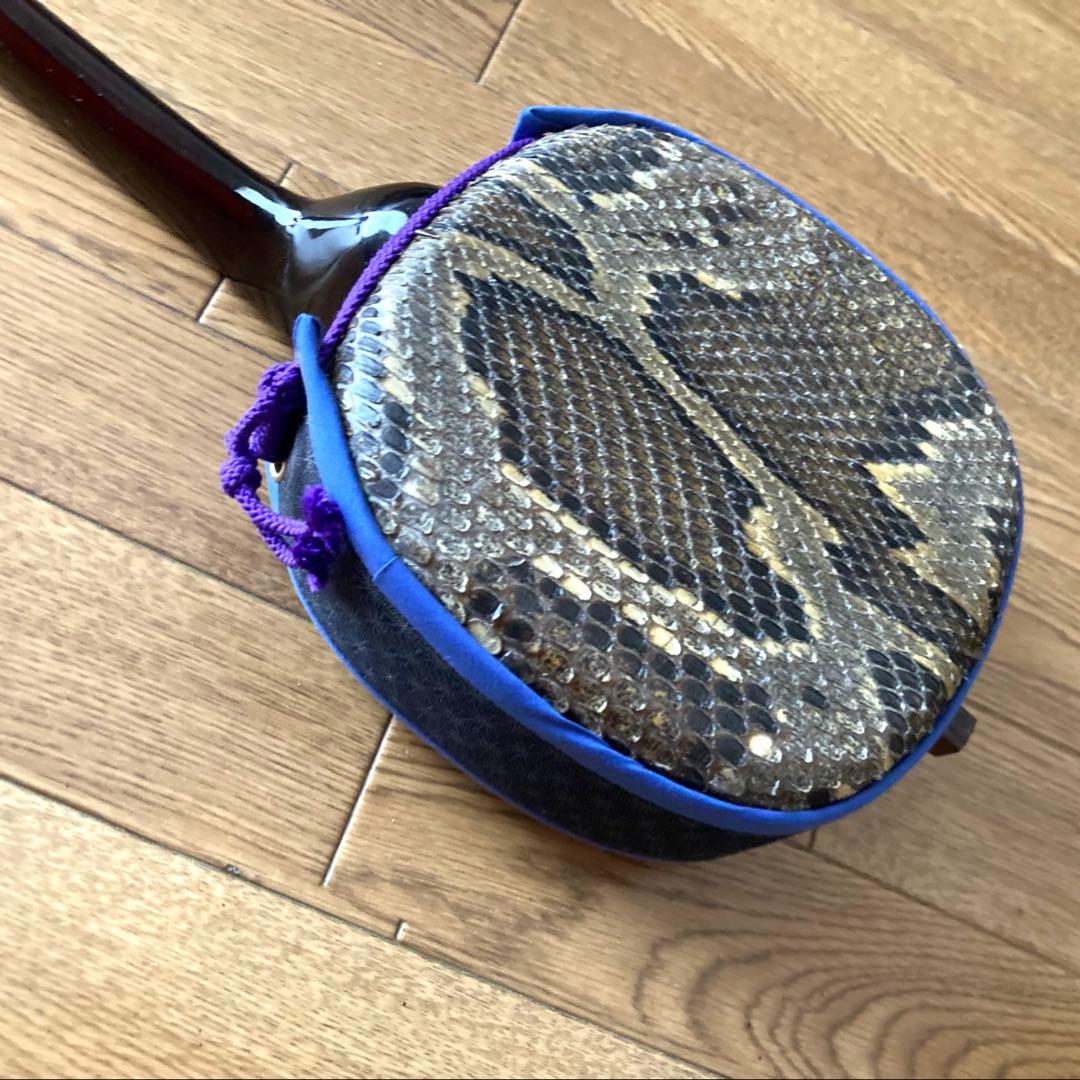 蛇革強化張り三線