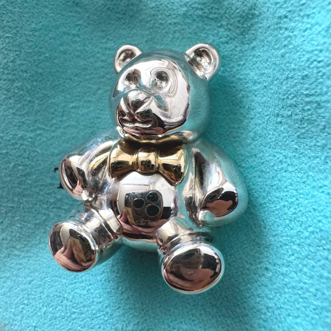 TIFFANY&Co. ティファニー ヴィンテージ ブローチ テディベア くま