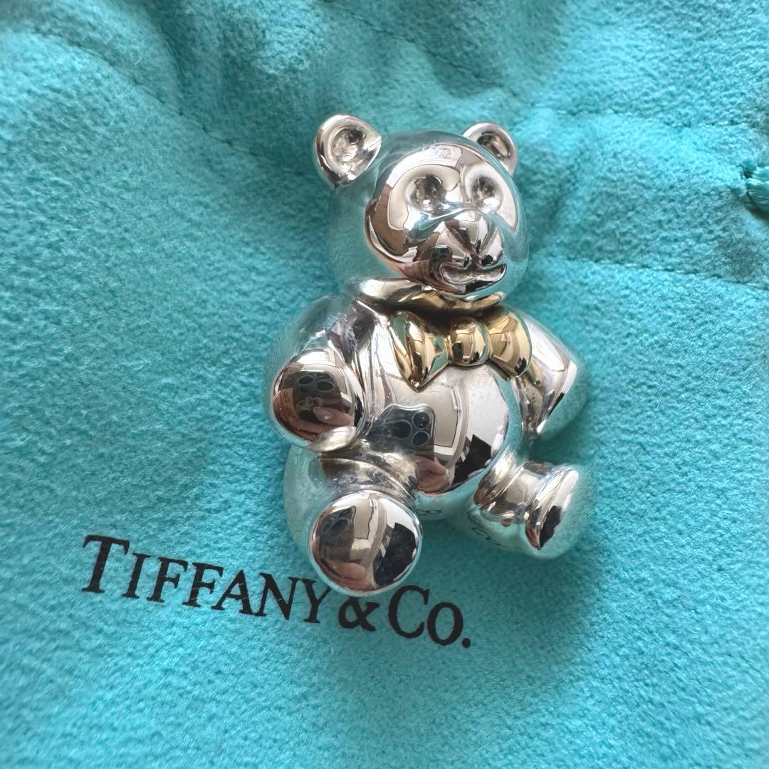 TIFFANY&Co. ティファニー ヴィンテージ ブローチ テディベア くま