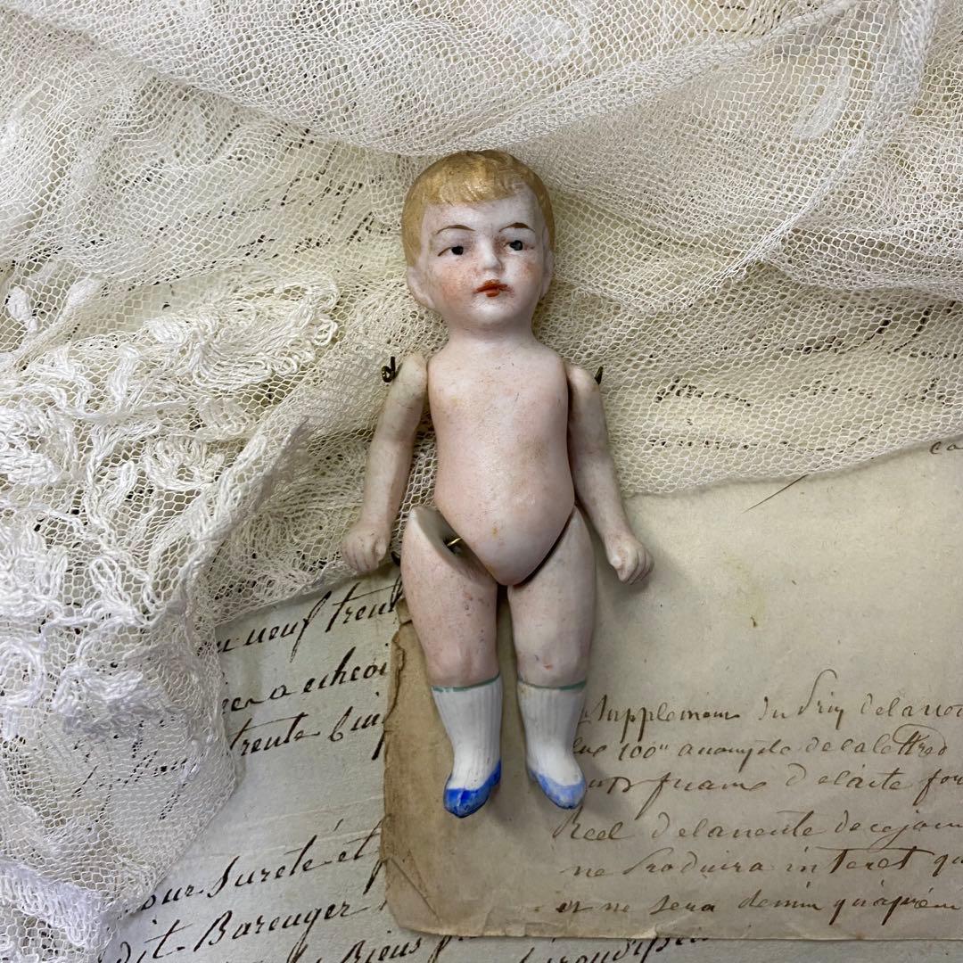 専用ドイツアンティーク ビスクドール 9cm