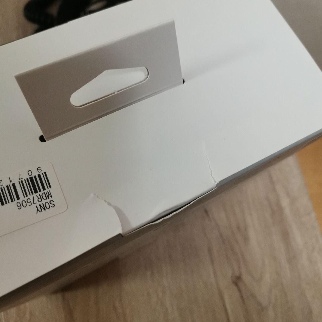 Sony MDR-7506 有線ヘッドホン　青帯