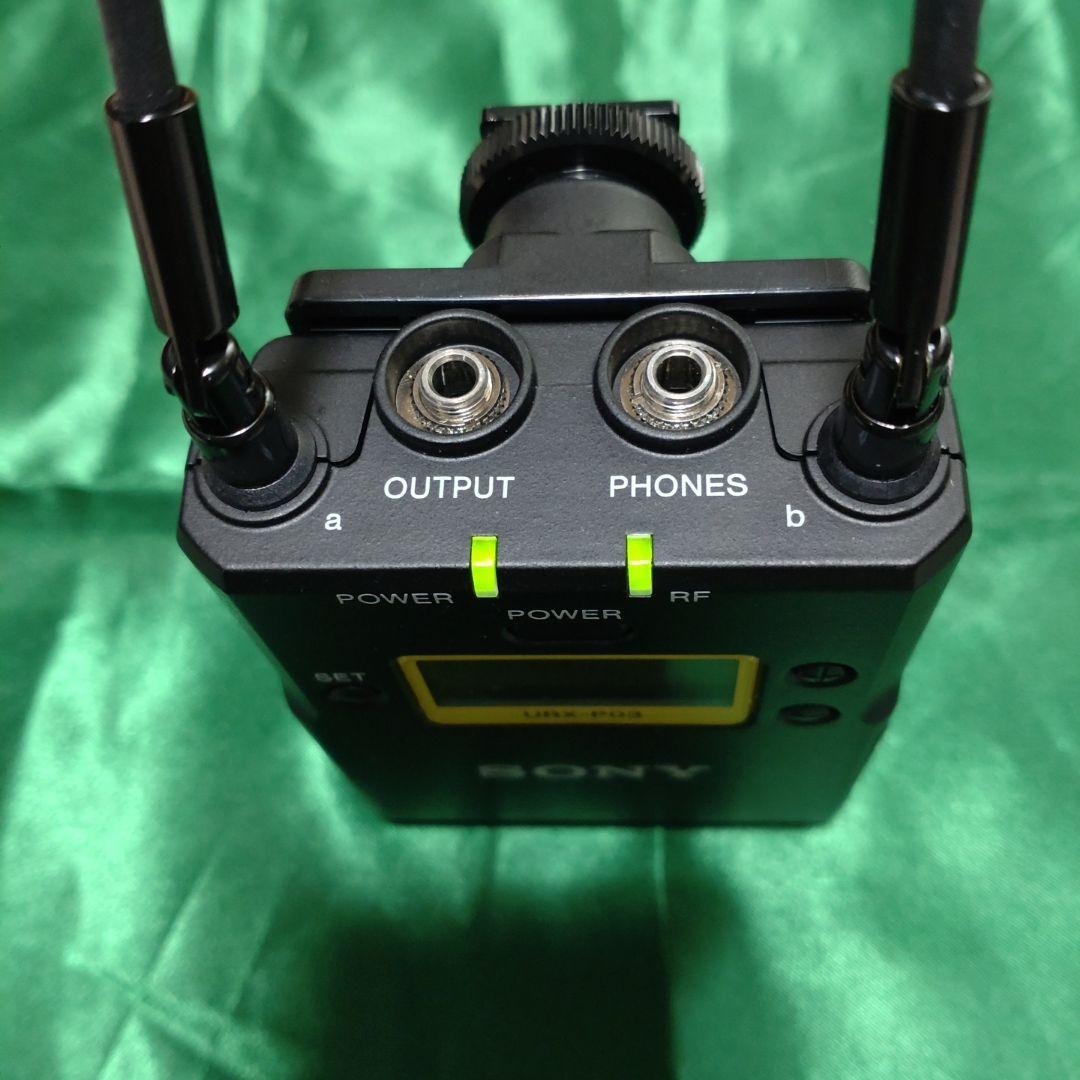 SONYソニー　ワイヤレスピンマイクUTX-B03 URX-P03 セット