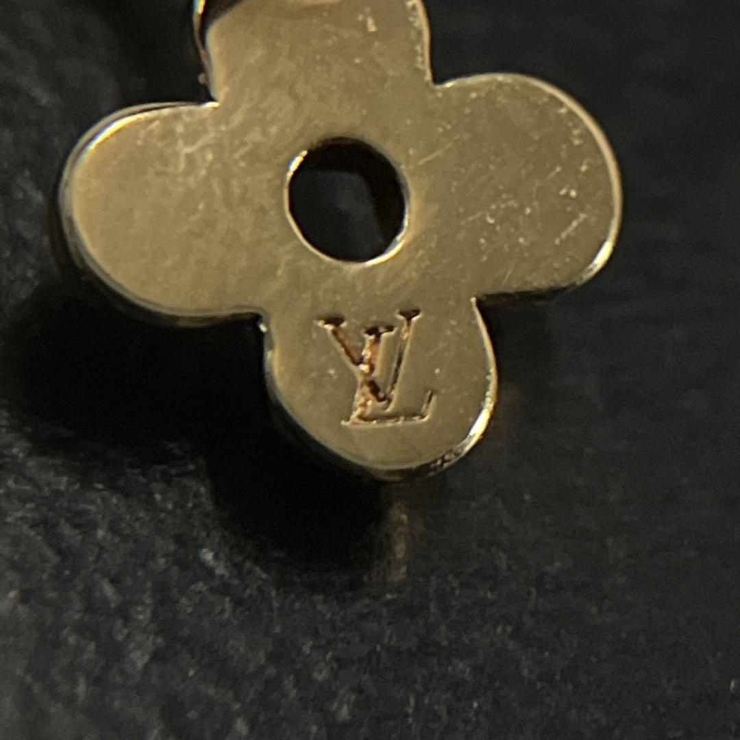良品　正規品　ルイヴィトン　ピアス　ブックルドレイユ　ブルーミング　フラワー